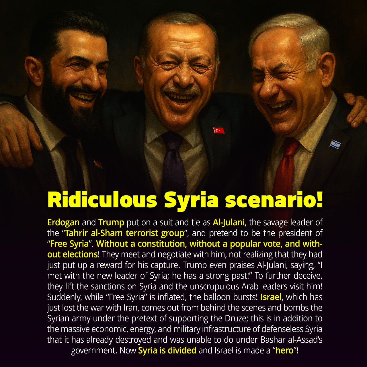 Ridiculous Syria scenario! / سناریوی مضحک سوریه! 7 Ridiculous Syria scenario سناریوی مضحک سوریه