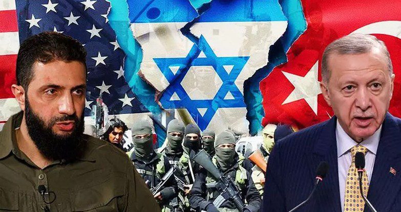 جولانی، نتانیاهو، ترامپ و سس خرسی! سوریه جولانی اردوغان ترکیه