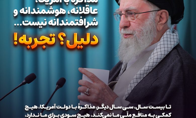 مذاکره با آمریکا از منظر رهبر شهید انقلاب! 17 مذاکره با آمریکا رهبری