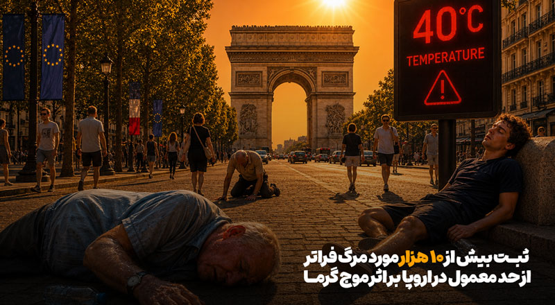 اروپا مهاجرت گرما غرب آمریکا