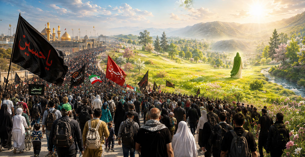 پیاده روی اربعین ظهور امام زمان